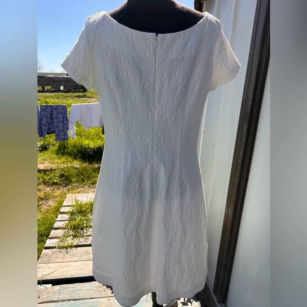 CENIA NEW YOUK SIZE 10 women’s Elegant White Dress - Picture 2 of 11